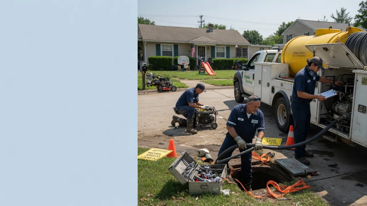 Septic Tank Pumping in Center Point, WV near me
